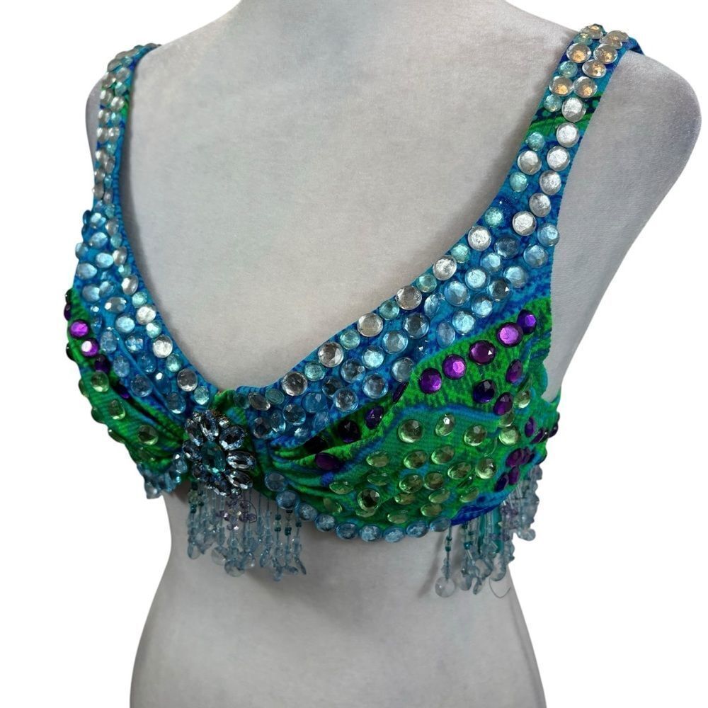 Vintage Liz Claiborne Upcycled‎ Bikini Top Size 6